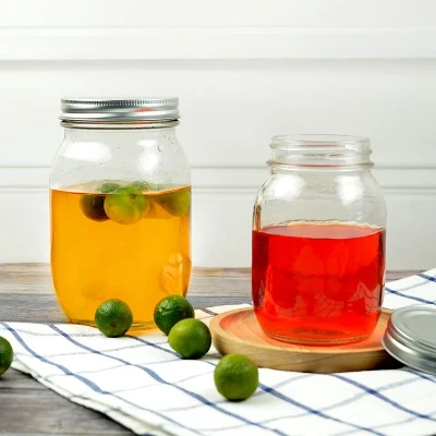 Стеклянная банка масона