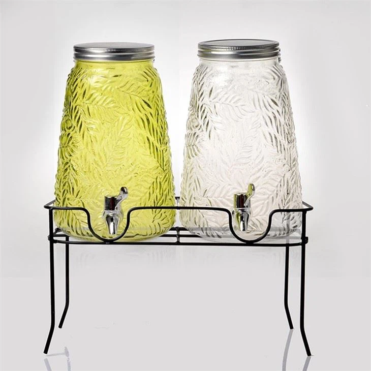 Glass Drink Dispenser in Kitchen & Dining