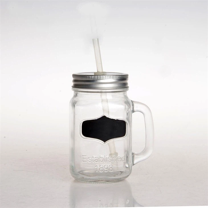 Transparent Glass Mason Jar With Lid