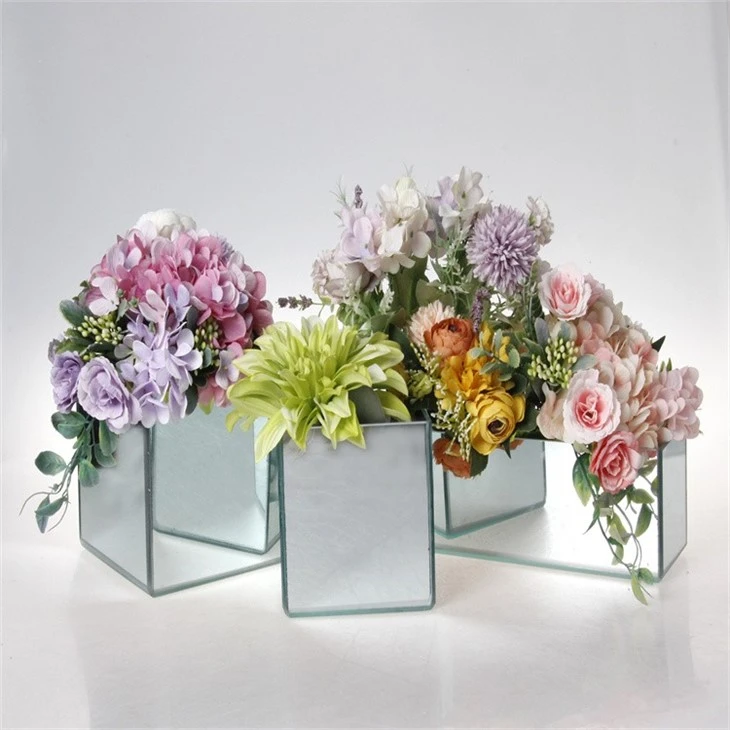 Neptune Glass Candle Holders